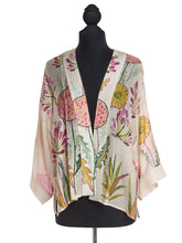 Load image into Gallery viewer, Kimono Jacket - Pop Flowers Pink
