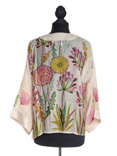 Load image into Gallery viewer, Kimono Jacket - Pop Flowers Pink
