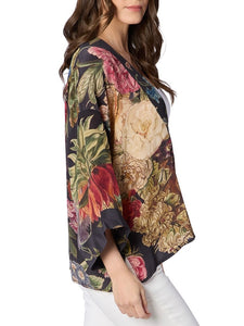 Kimono Jacket - Primula Black