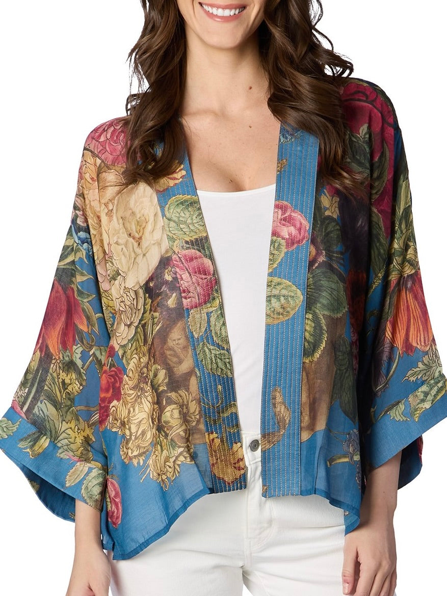 Kimono Jacket - Primula Teal