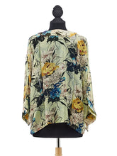 Load image into Gallery viewer, Kimono Jacket - Winter Lily
