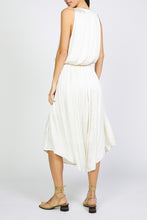 Load image into Gallery viewer, Split Neck Halter Dress - Cream
