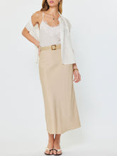 Load image into Gallery viewer, Cap Sleeve Two Piece Blouse - Ivory
