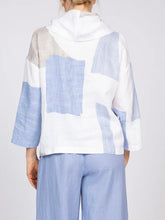 Load image into Gallery viewer, Colorblock Cowl Top - Blue
