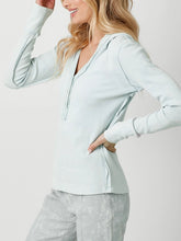 Load image into Gallery viewer, Thermal Hoodie - Ice Blue
