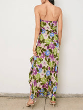 Load image into Gallery viewer, Floral Strapless Maxi Dress - Multi
