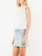 Load image into Gallery viewer, Sleeveless Bubble Top - White
