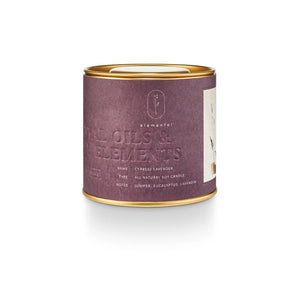 Natural Candle Tin - Cypress Lavender