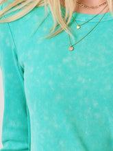 Load image into Gallery viewer, Washed Rib Tee - Sea
