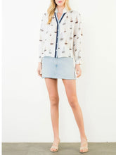 Load image into Gallery viewer, Long Sleeve Sailboat Button Down - Cream
