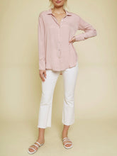 Load image into Gallery viewer, Light Satin Shirt - Rose
