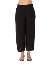 Load image into Gallery viewer, Crop Wide Leg Pant - Black
