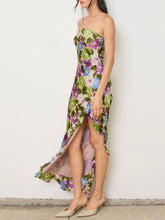 Load image into Gallery viewer, Floral Strapless Maxi Dress - Multi
