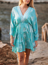 Load image into Gallery viewer, Santorini Dress - Aqua
