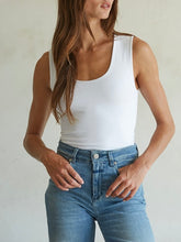 Load image into Gallery viewer, Double Layer Top - White
