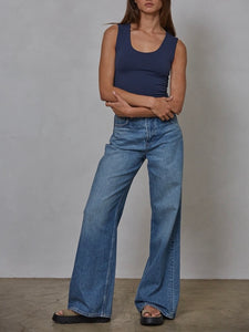 Double Layer Top - Blue