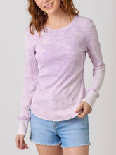 Load image into Gallery viewer, Washed Rib Tee - Lavender
