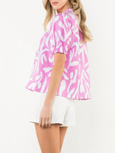 Load image into Gallery viewer, Puff Sleeved Top - Pink

