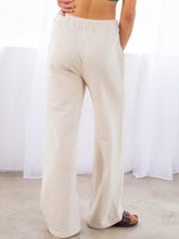 Load image into Gallery viewer, French Terry Wide Pant - Shell
