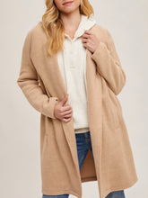 Load image into Gallery viewer, Open Cardigan / Coat - Beige
