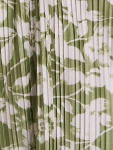 Pleated Halter Top - Sage