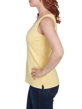 Load image into Gallery viewer, Cotton Tank - Lemon
