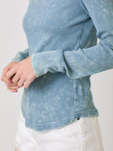 Load image into Gallery viewer, Washed Rib Tee - Blue

