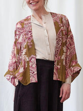 Load image into Gallery viewer, Kimono Jacket - Angels Olive
