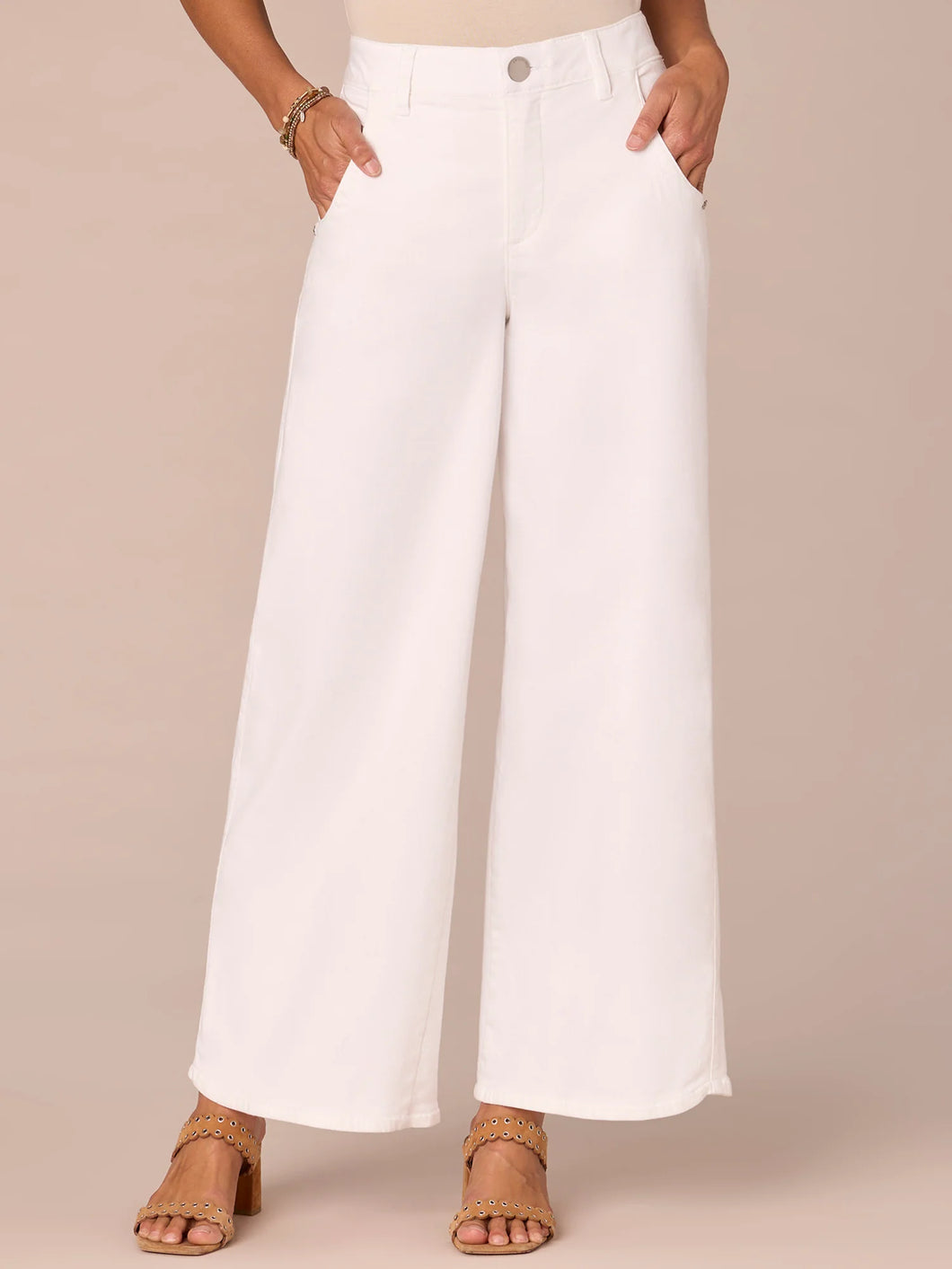 Absolution Wide Leg Jean - Optic White