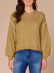 Blanket Stitch Sweater - GCIV