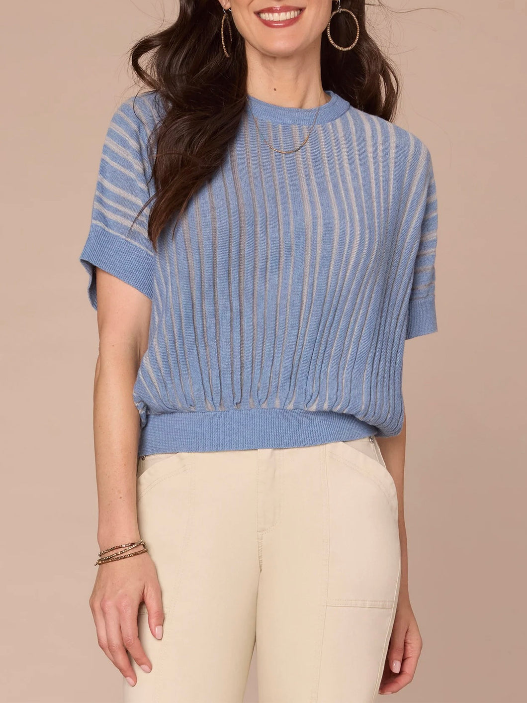 Dolman 2 Tone Sweater - HBM