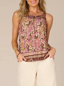 Border Print Tank - WMBM