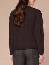 Load image into Gallery viewer, Brushed Top with Sequins - Black

