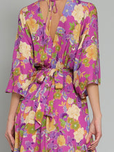 Load image into Gallery viewer, Kimono Sleeve Mini Dress - Orchid
