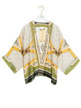 Load image into Gallery viewer, Kimono Jacket - Fleur De Lys Gold
