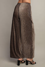 Load image into Gallery viewer, Velvet Lurex Pant - Taupe FINAL SALE

