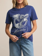 Load image into Gallery viewer, All American Boyfriend Tee - Yacht Blue
