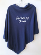 Load image into Gallery viewer, Rockaway Beach Poncho - Navy
