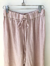 Load image into Gallery viewer, Wide Leg Linen Pant - Rosa
