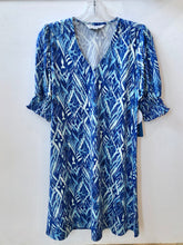 Load image into Gallery viewer, Short Sleeve Morgan Dress - Blue Cyprus
