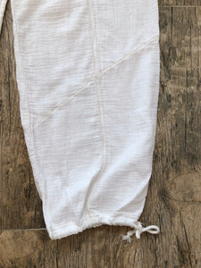 Gauze Balloon Pant - White FINAL SALE