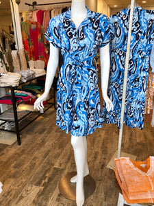 Amber Dress - Ice Blue Mali