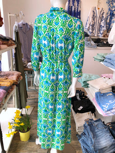 Mindy Maxi Dress - Cyan/Emerald Croatia