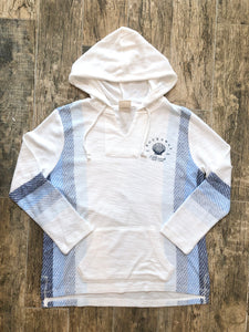 Rockaway Baja Hoodie - Blues
