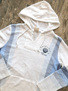 Rockaway Baja Hoodie - Blues