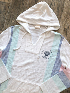 Rockaway Baja Hoodie - Sorbet