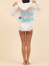 Load image into Gallery viewer, To The Beach Hoodie - Natural
