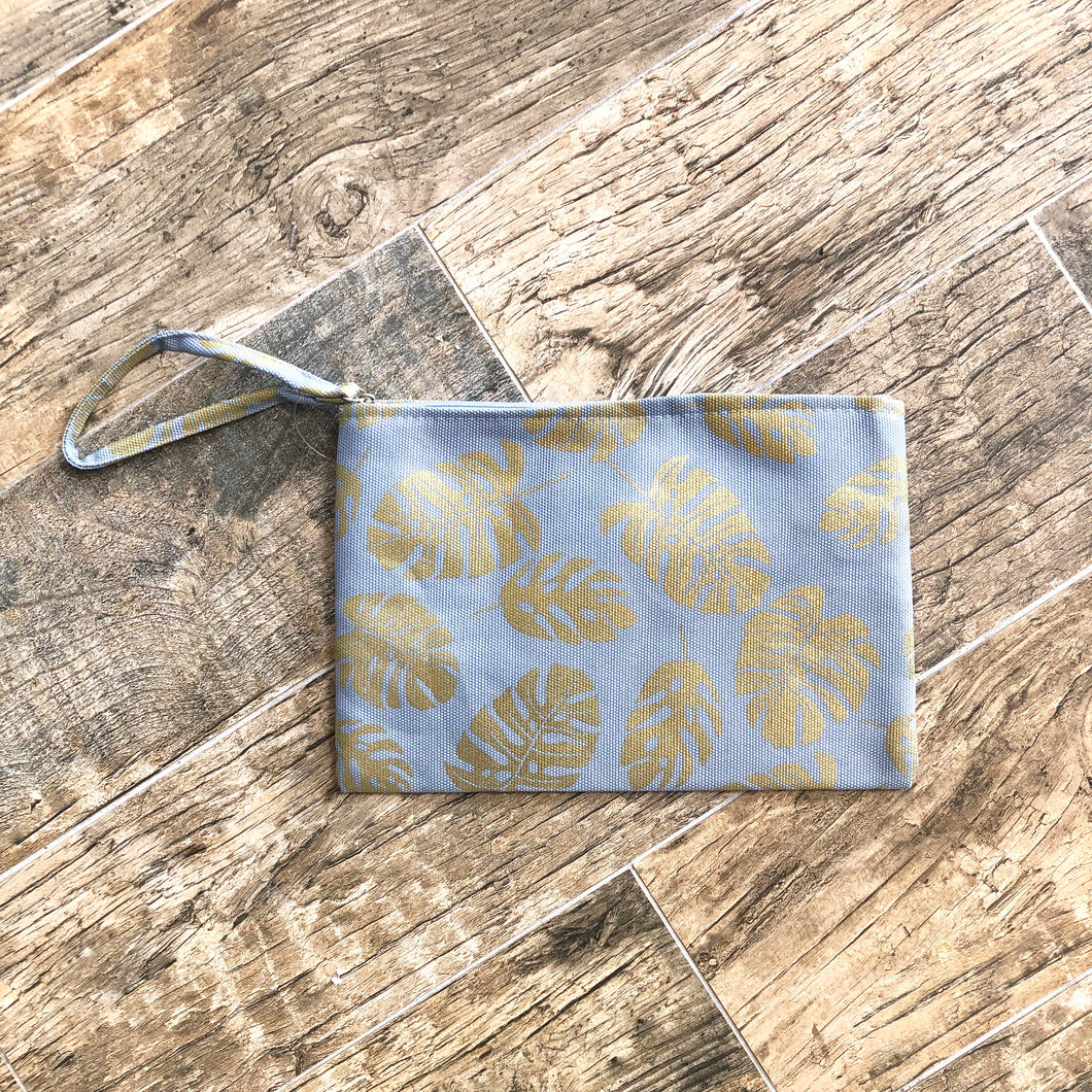 Foil Leaves Pouch - 4 Colors