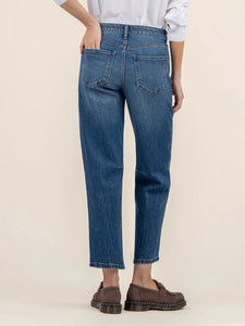 Ashley High Rise Barrel Jean - DCTID