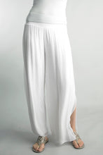 Load image into Gallery viewer, Silk Palazzo Pant - White
